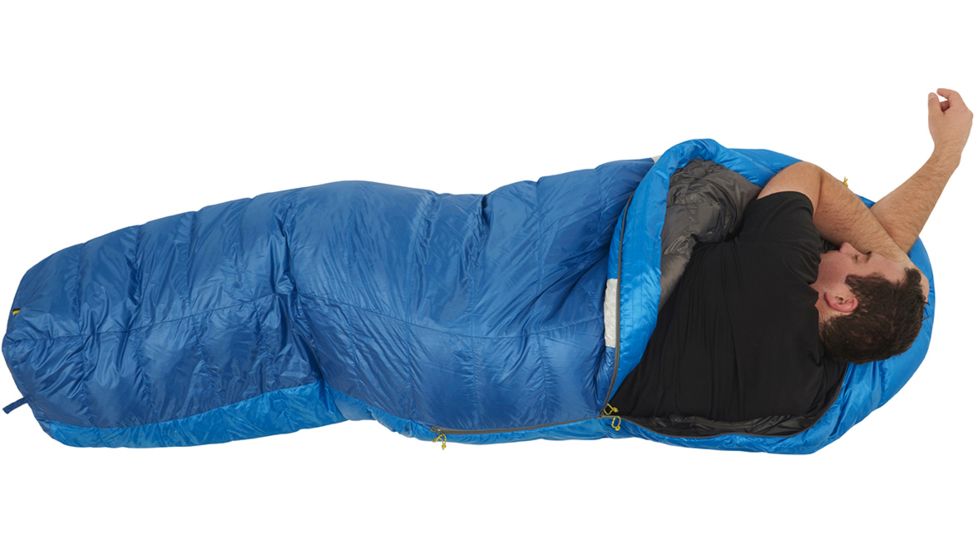 Sierra Designs Taquito 550F 35 Degrees Sleeping Bags, Long, 70610220L