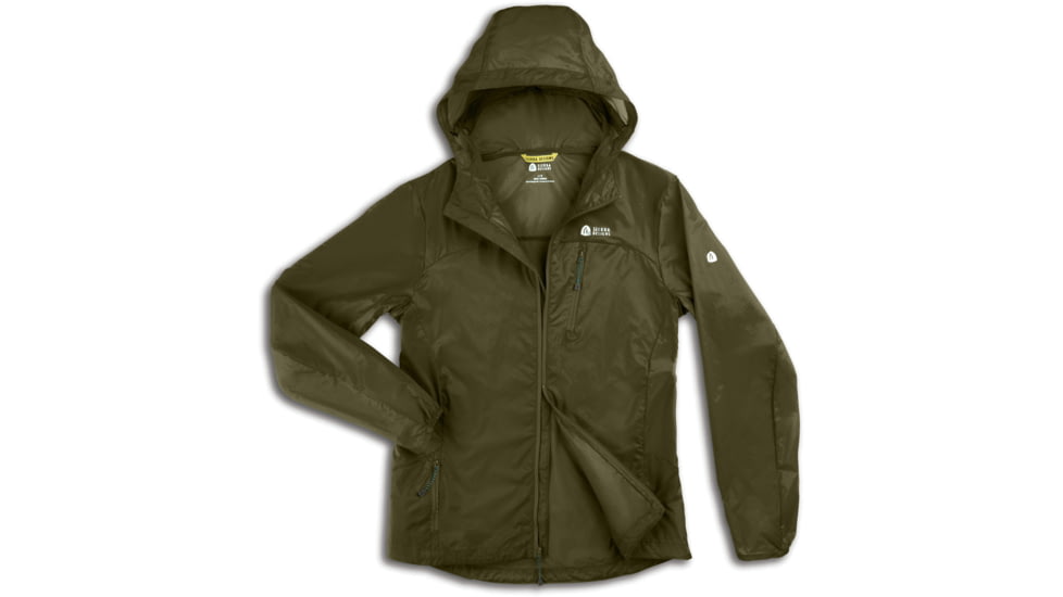 Sierra Designs Tepona Wind Jackets - Mens, Olive Night, Large, 22595422OV-LG