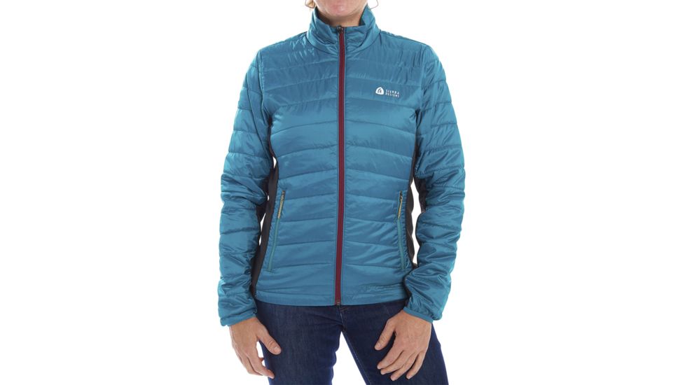 Sierra Designs Tuolumne Sweater-Women's, Teal/Grey, L 3551318OV-LG