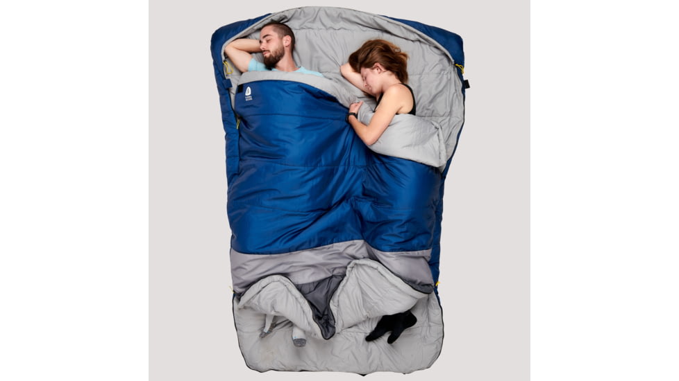 Sierra Designs Twin Lakes Duo 20 Deg Sleeping Bag, 84in, 77620922