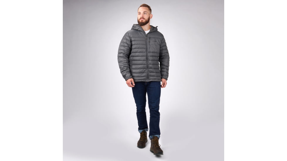 Sierra Designs Whitney Down Hoodie - Mens, Gun Metal, Small, 22551522GM-SM