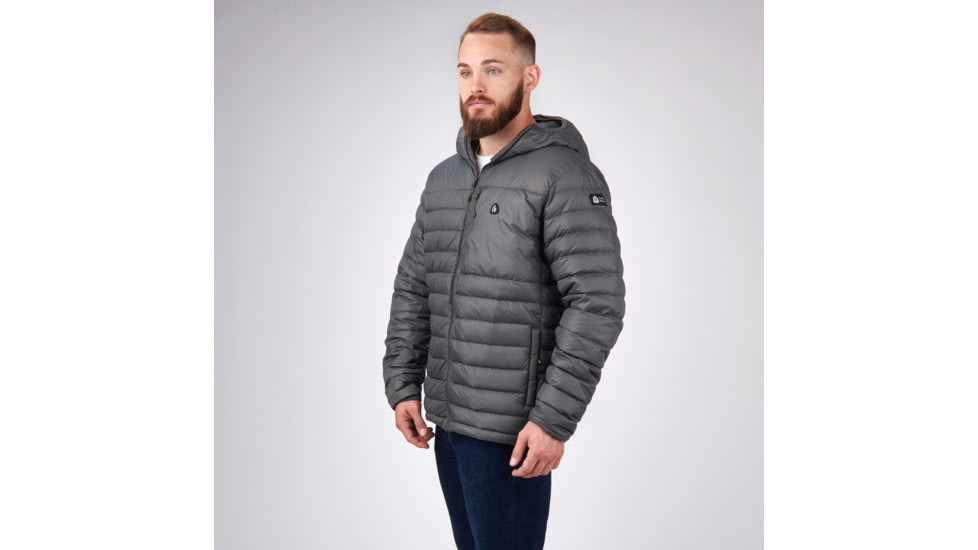 Sierra Designs Whitney Down Hoodie - Mens, Gun Metal, Small, 22551522GM-SM