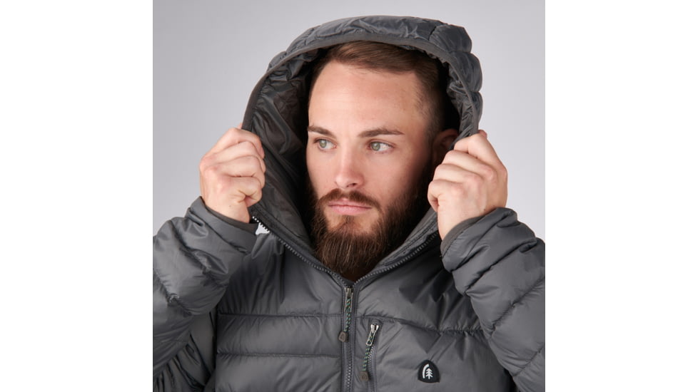 Sierra Designs Whitney Down Hoodie - Mens, Gun Metal, Small, 22551522GM-SM