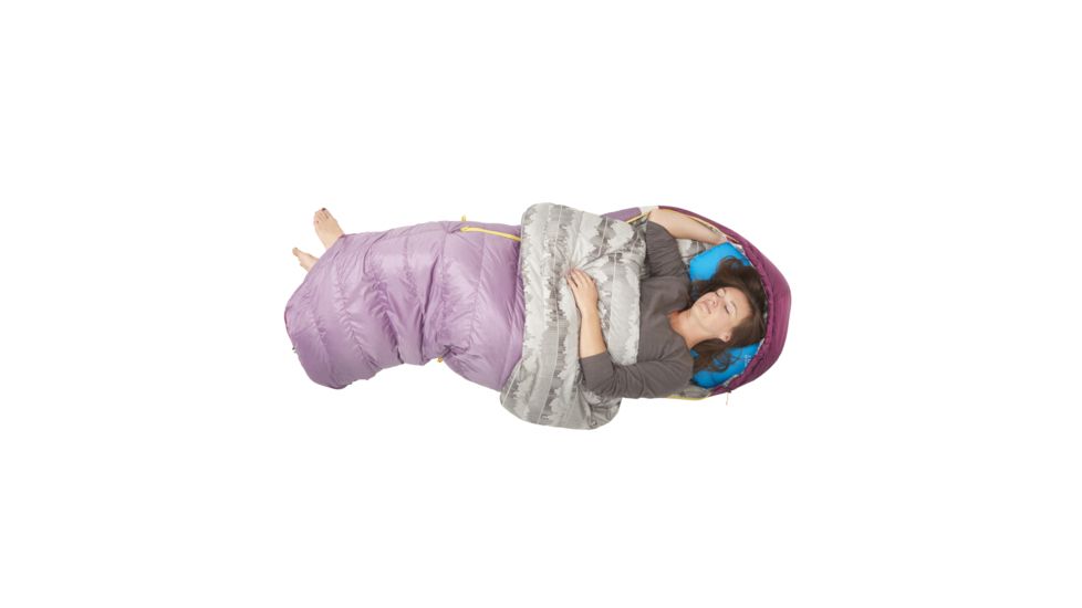 Sierra Designs Zissou 650F Wmns 20 Deg Reg, Purple 70612518R