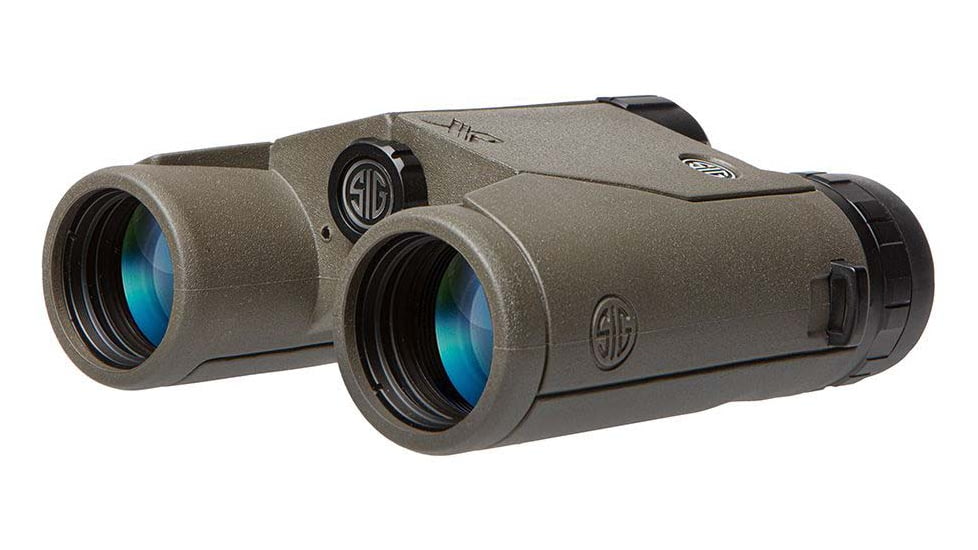 SIG SAUER KILO6K HD 10x32mm Laser Rangefinding Binoculars, OD Green, SOK6K104