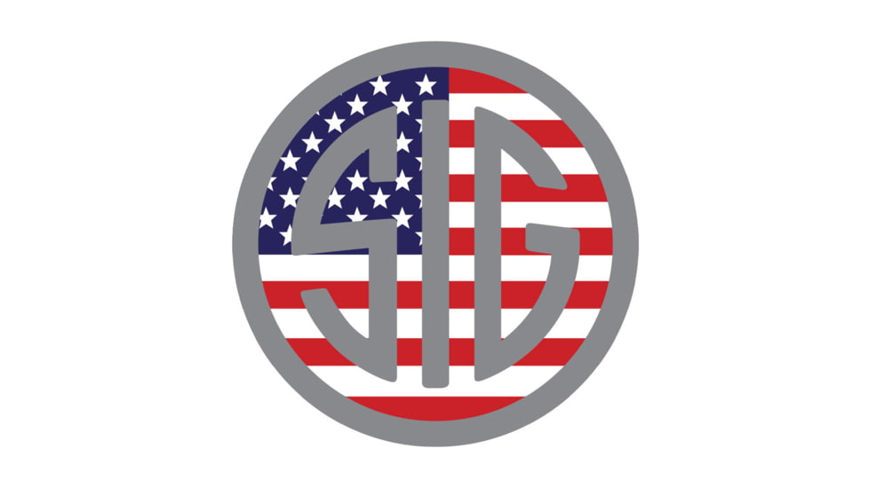SIG SAUER Velcro Patch, Red, White, Blue, SIG-USFLAG-PATCH