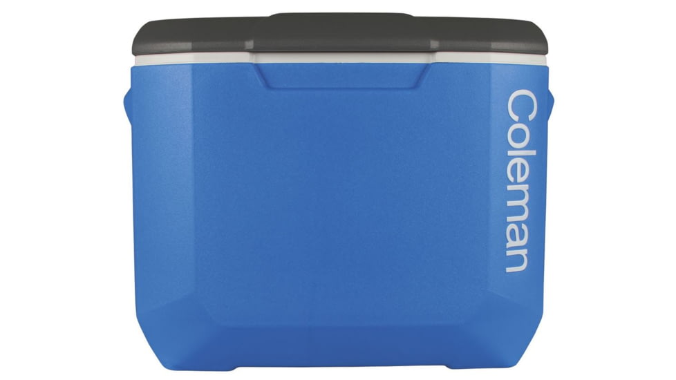 Coleman Signature 60 Quart Performance Wheeled Cooler, 5883, Blue / White / Dark Gray, Holds 94 Cans 3000001996