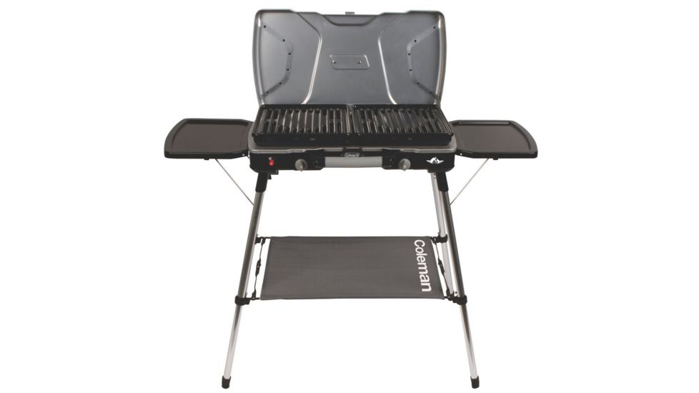 Coleman Signature Fyre Commnder 2-Burner 3-in-1 Camping Stove, Black 2000017466