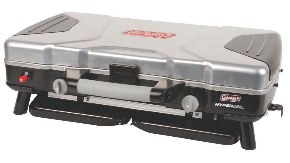 Coleman Signature Fyre General 2-Burner Hyperflame Camping Stove, Black 2000017465