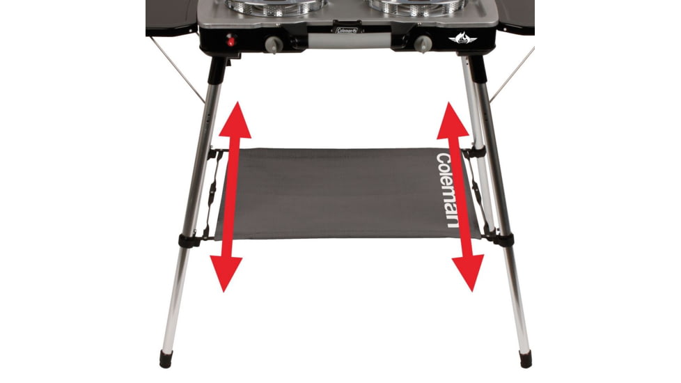 Coleman Signature Fyre General 2-Burner Hyperflame Camping Stove, Black 2000017465