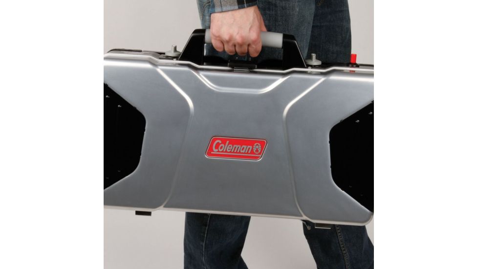 Coleman Signature Fyre General 2-Burner Hyperflame Camping Stove, Black 2000017465