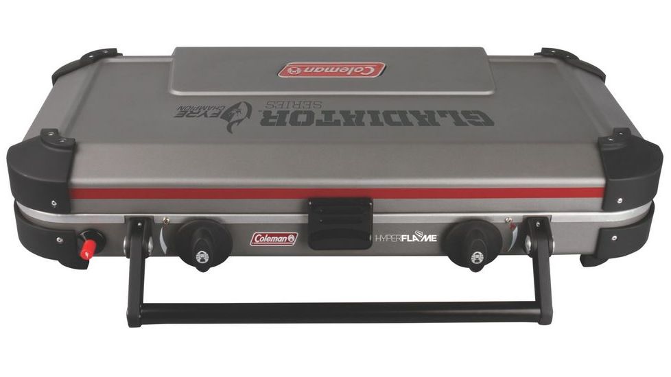 Coleman Signature Fyrechampion 2-Burner Propane Camping Stove, Gray 2000020105