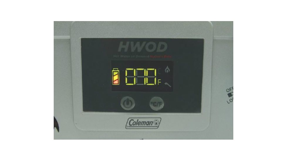 Coleman Signature H2Oasis Elite Hot Water on Demand Portable Water Heater, 2 USB Charging Ports, 4 Setting Shower Head W/ 8 Ft Hose 2000017456