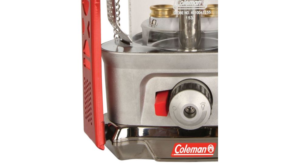 Coleman Signature Northern Nova Propane Lantern, Red / Silver 2000023099
