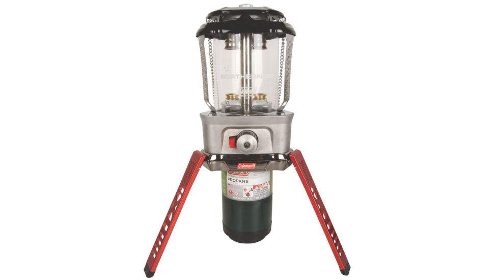 Coleman Signature Northern Nova Propane Lantern, Red / Silver 2000023099