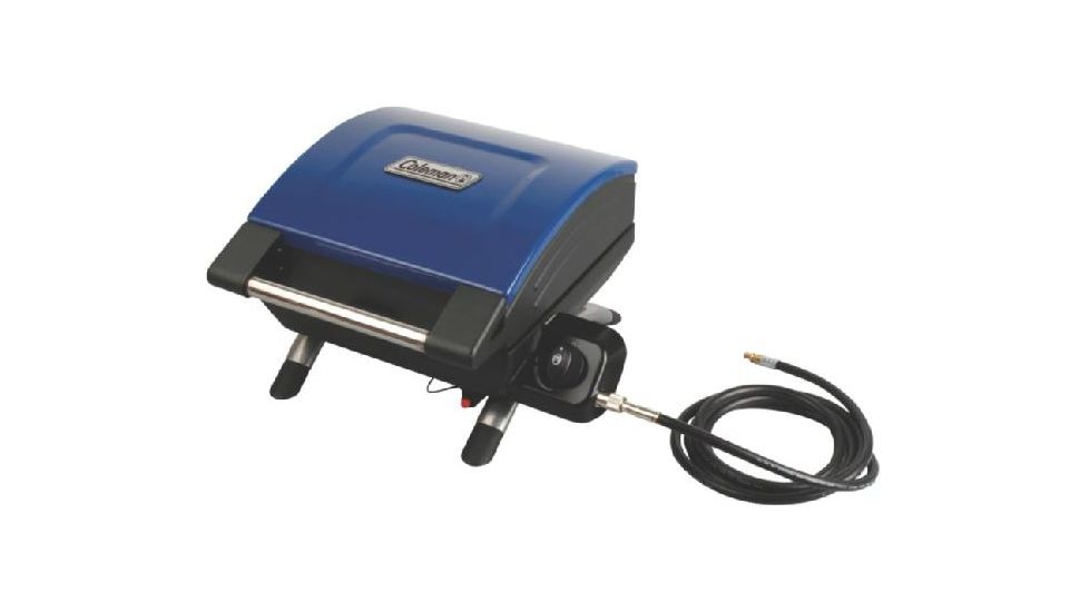 Coleman NXT Voyager RV Table Top Propane Grill, Blue / Black 2000016654