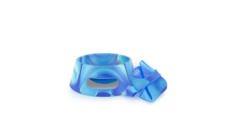Silipint Aqua-Fur Dog Bowl, Arctic Sky, SLP-25137