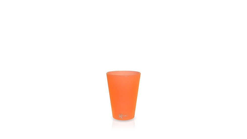 Silipint Shot Glass, 1.5oz, Translucent Tough Tangerine, Tangerine, SLP-21498