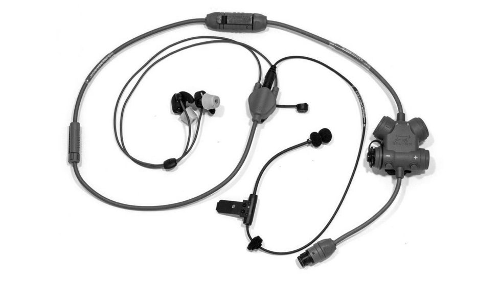 Silynx Clarus Headset, w/ CA0004-04 adaptor cable, Black CLAR-B-H-003