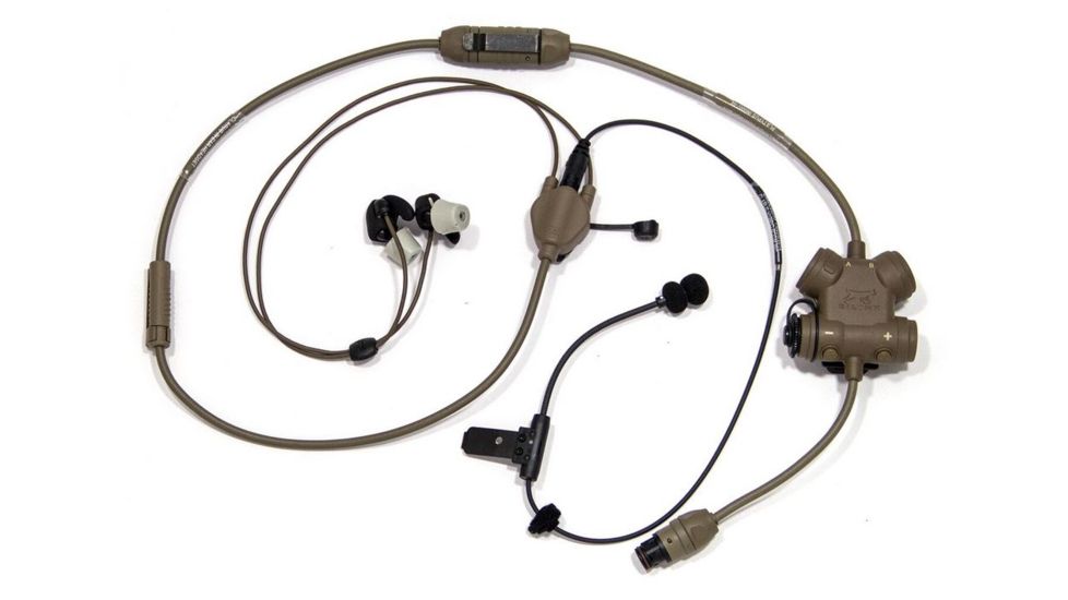 Silynx Clarus Headset, w/ CA0128-09 adaptor cable, Tan CLAR-T-H-001