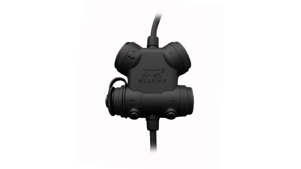Silynx Clarus Systems Headset Kit - Clarus Control Box, In-Ear Headset with in-ear mic, MBITR/PRC117/152 6 Pin Cable Adaptor, Black, CLAR-B-N-001