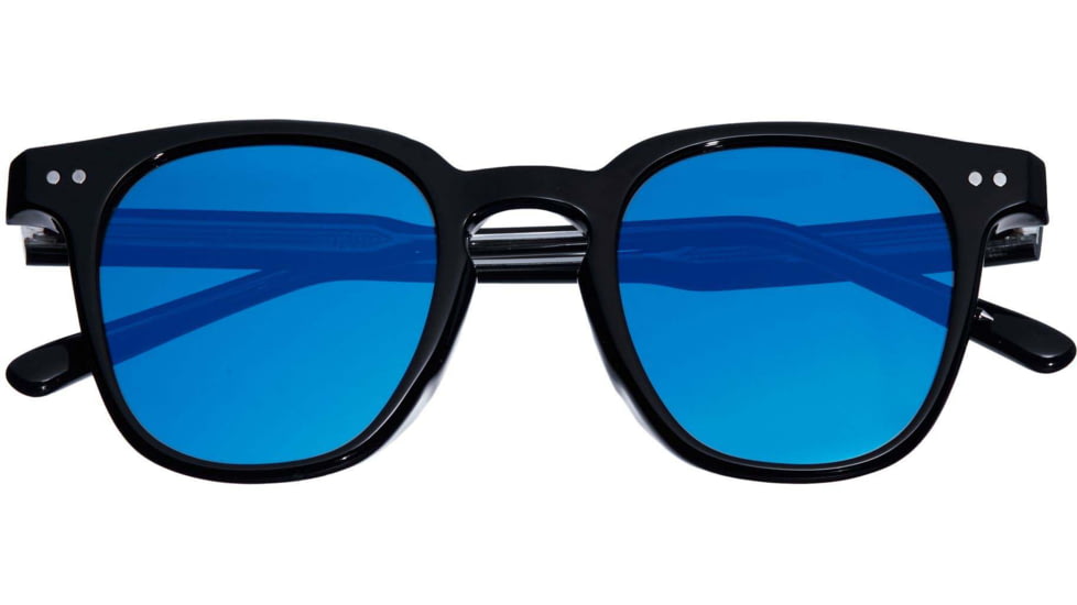 Simplify Alexander Polarized Sunglass, Black/Blue, One Size, SSU126-C3
