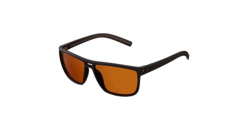 Simplify Barrett Sunglasses, Black Frame, Brown Polarized Lens, Black/Brown, One Size, SSU124-BK