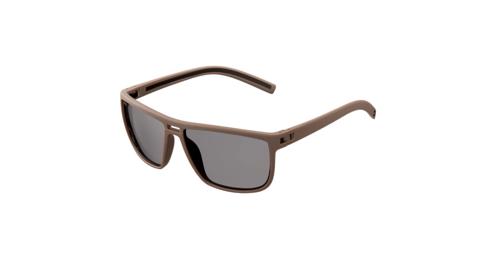 Simplify Barrett Sunglasses, Grey Frame, Black Polarized Lens, Grey/Black, One Size, SSU124-GY