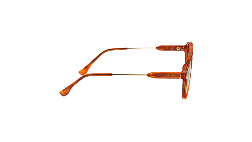 Simplify Carter Polarized Sunglasses, Tortoise Frame, Black Lens, Tortoise/Black, One Size, SSU127-C5
