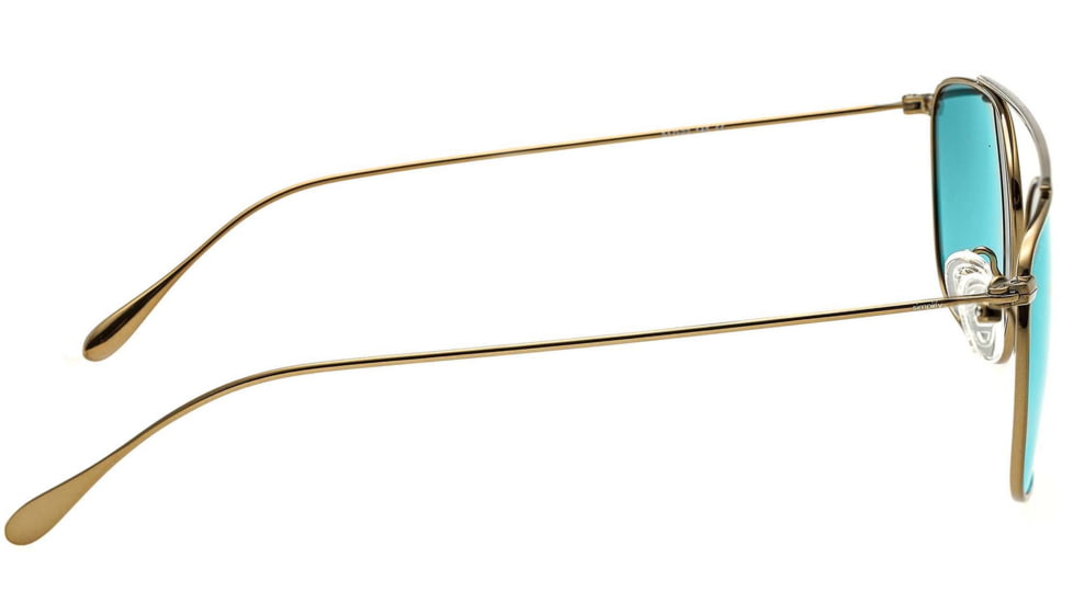 Simplify Collins Sunglasses, Gold Frame, Celeste Lens, Polarized, One Size, SSU104-GD