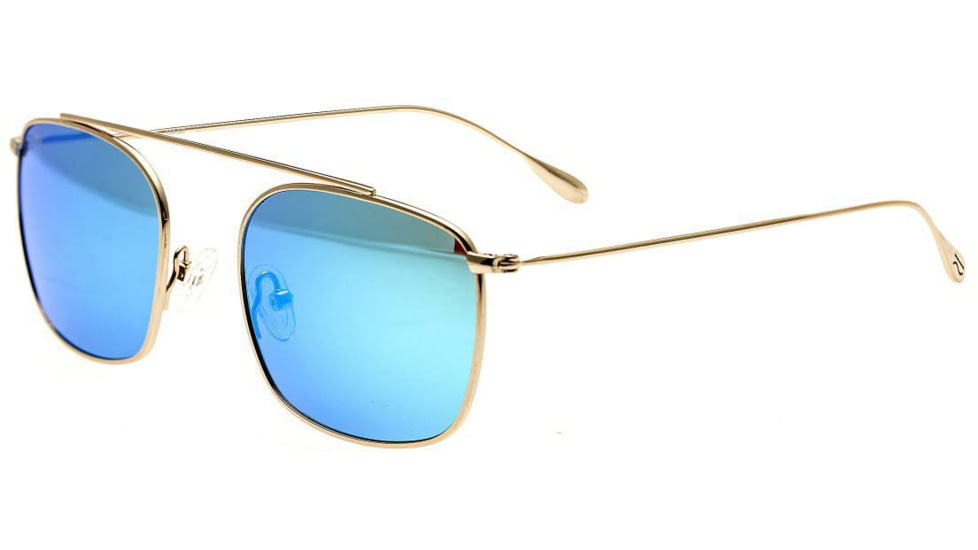 Simplify Collins Sunglasses, Gold Frame, Celeste Lens, Polarized, One Size, SSU104-GD