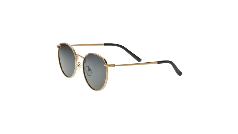 Simplify Dade Polarized Sunglasses, Gold Frame, Black Lens, Gold/Black, One Size, SSU128-C1