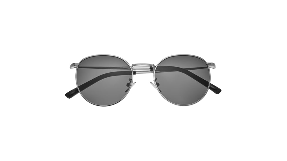 Simplify Dade Polarized Sunglasses, Silver Frame, Silver Lens, Silver/Silver, One Size, SSU128-C3