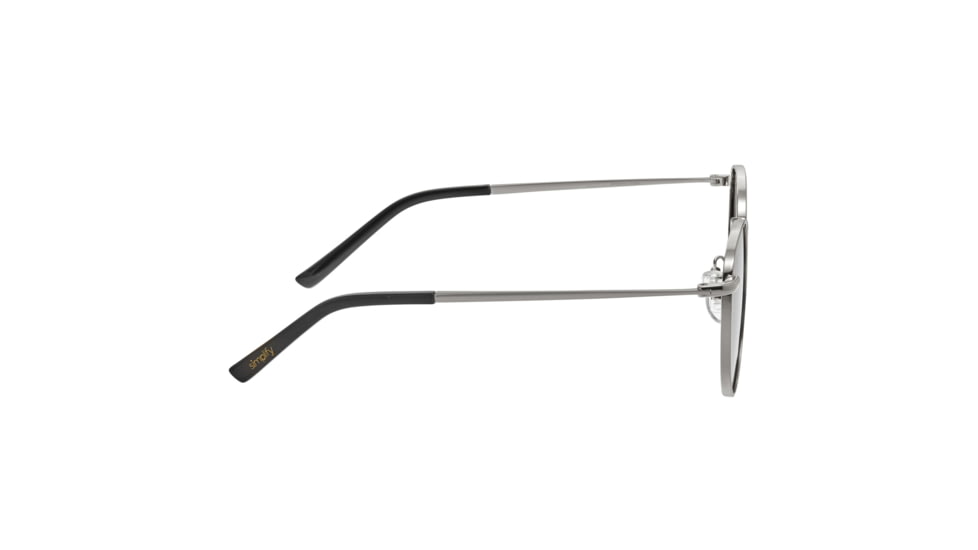 Simplify Dade Polarized Sunglasses, Silver Frame, Silver Lens, Silver/Silver, One Size, SSU128-C3