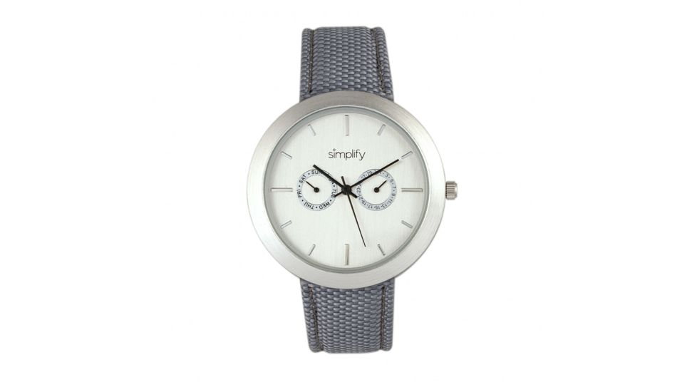 Simplify The 6100 Watches, White/Grey, One Size, SIM6103