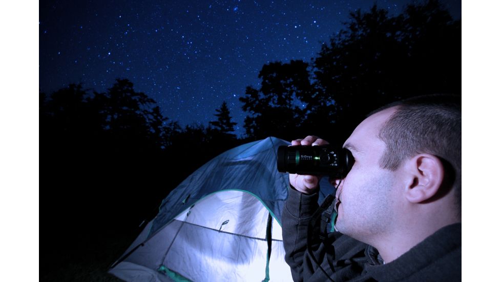 SiOnyx Aurora Night Vision Monoculars, Black, C010100