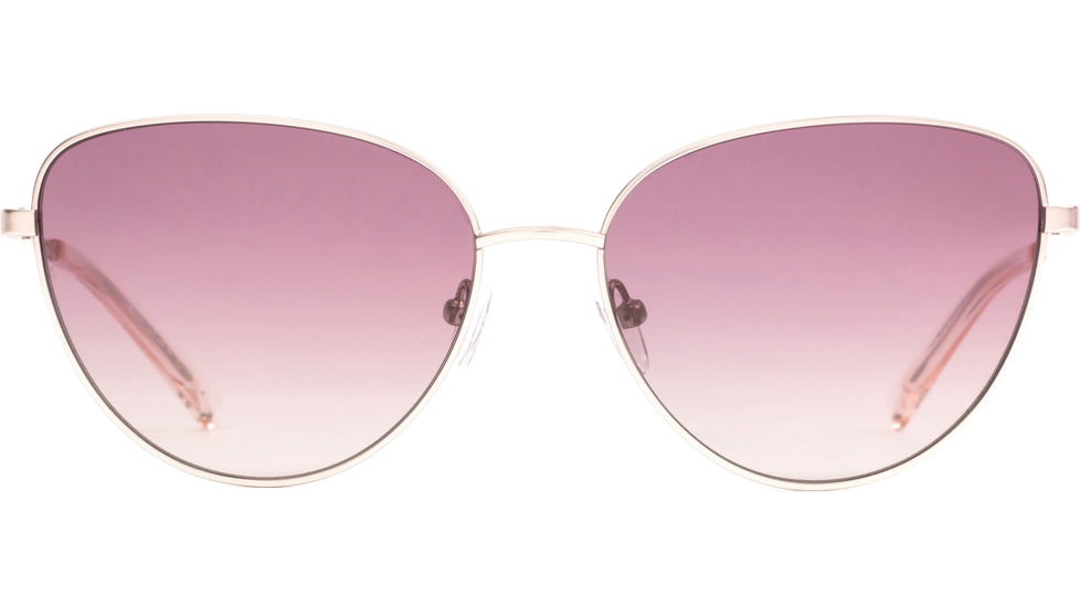 Sito Candi Sunglasses, Silver Frame, Dew/Quartz Gradient Polarized Lens, SICND005P