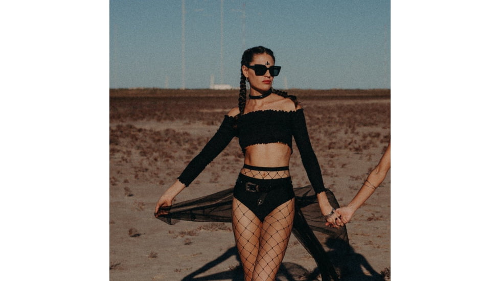 Sito Cult Vision Sunglasses, Black Frame, Iron Grey Polarized Lens, SICTV001P