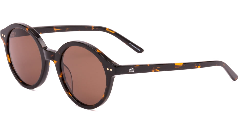 Sito Dixon Sunglasses, Havana Frame, Brown Polarized Lens, SIDXN009P