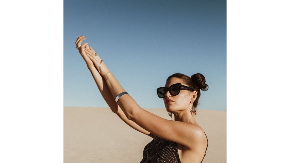 Sito Good Life Sunglasses, Black Frame, Iron Grey Polarized Lens, SIGDL001P