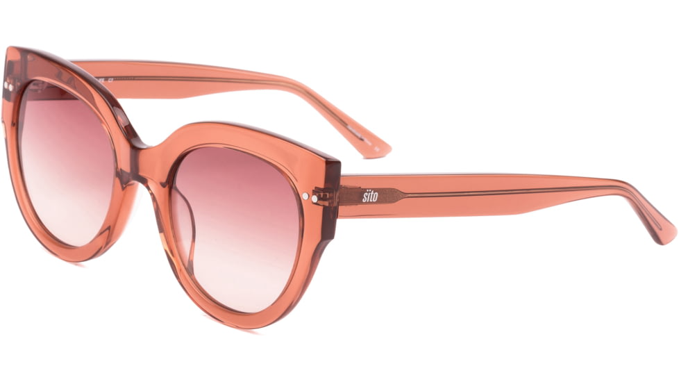 Sito Good Life Sunglasses, Desert Flower Frame, Rose Gradient Lens, SIGDL007S