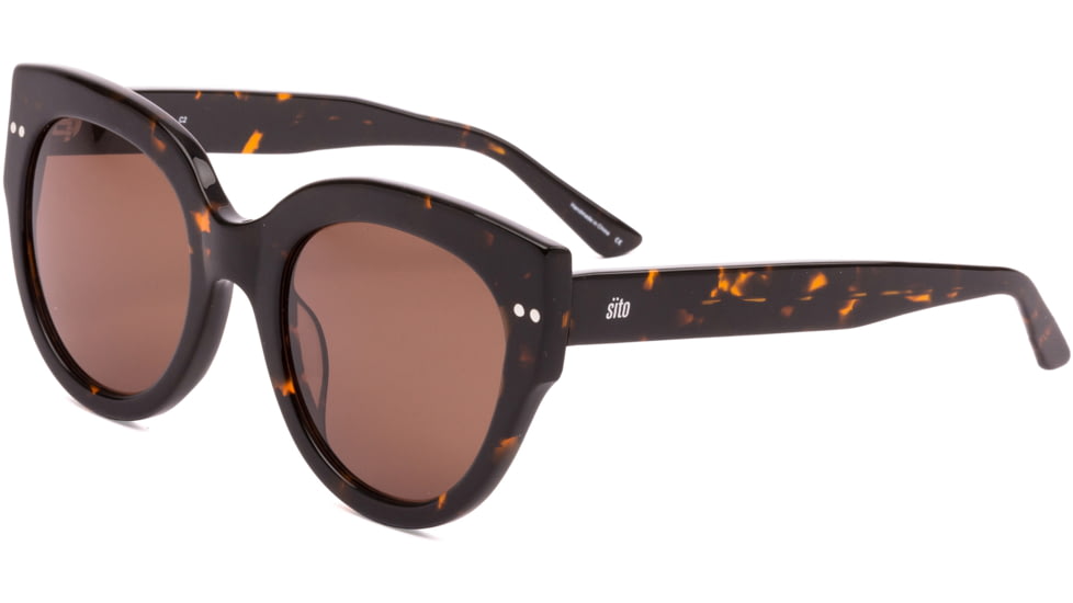 Sito Good Life Sunglasses, Havana Frame, Brown Polarized Lens, SIGDL011P