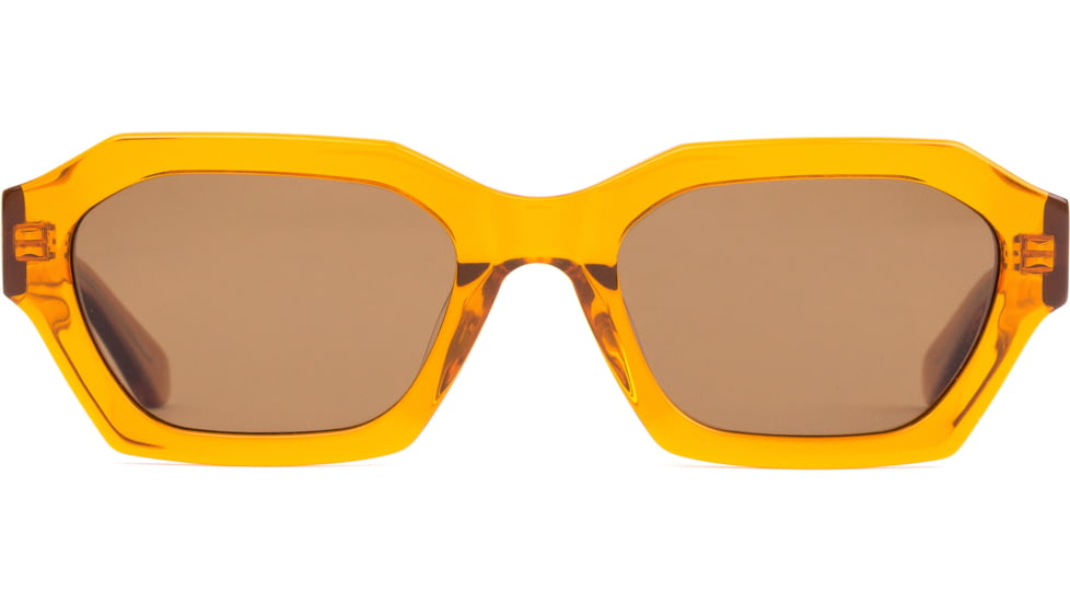 Sito Kinetic Sunglasses, Amber Frame, Brown Polarized Lens, SIKNC003P