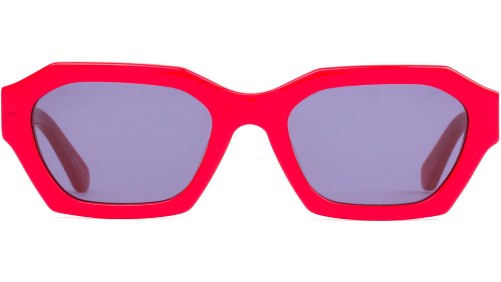 Sito Kinetic Sunglasses, Cherry Red Frame, Iron Grey Polarized Lens, SIKNC011P