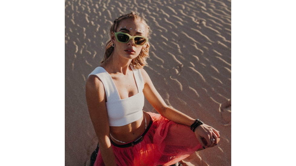 Sito Kinetic Sunglasses, Sorbet Frame, Iron Grey Polarized Lens, SIKNC002P