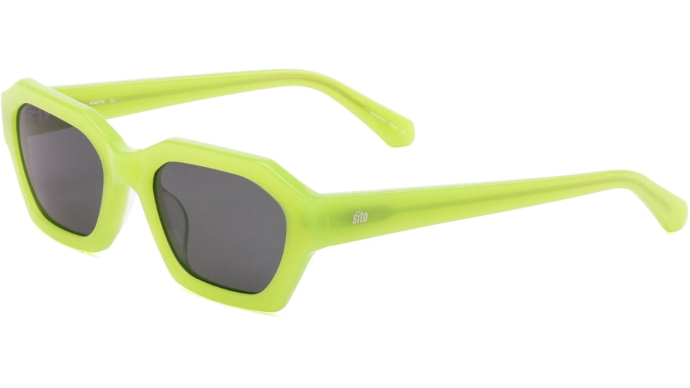 Sito Kinetic Sunglasses, Sorbet Frame, Iron Grey Polarized Lens, SIKNC002P