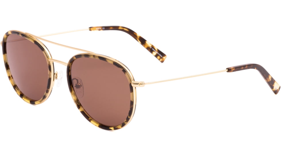 Sito Kitsch Sunglasses, Honey Tort Frame, Gold/Brown Polarized Lens, SIKTH005P