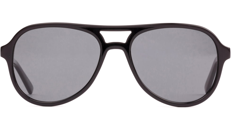 Sito Night Fever Sunglasses, Black Frame, Iron Grey Polarized Lens, SINTF001P