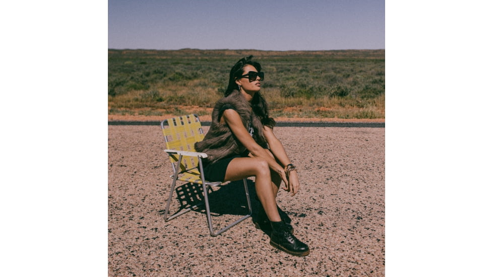 Sito Papillion Sunglasses, Black Frame, Amethyst Gradient Lens, SIPPN002S