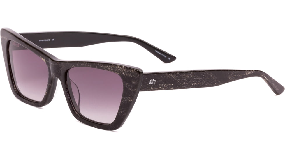 Sito Wonderland Sunglasses, Black Mamba Frame, Shadow Gradient Lens, SIWND008S